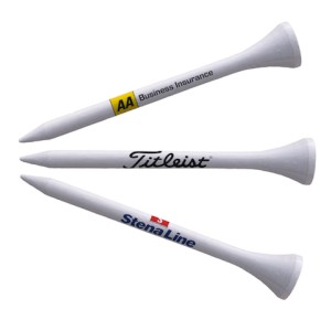 70 mm Wooden Tees (Wrap Around Print)