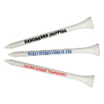 5883SL 83mm Wooden Tees (Straight Line Print)